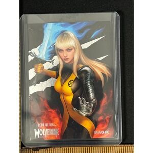 Fleer Ultra Wolverine Magik NM 1996 Marvel Trading Card